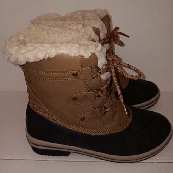 PAWZ by BEARPAW GINA  WATERPROOF DUCK BOOTS WOMEN'S SIZE 9 - Picture 5 of 12